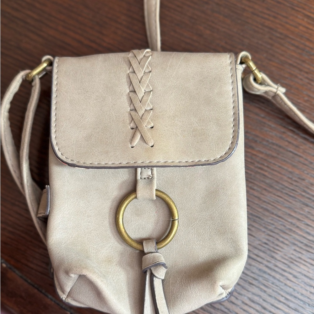American eagle Tan Crossbody Bag